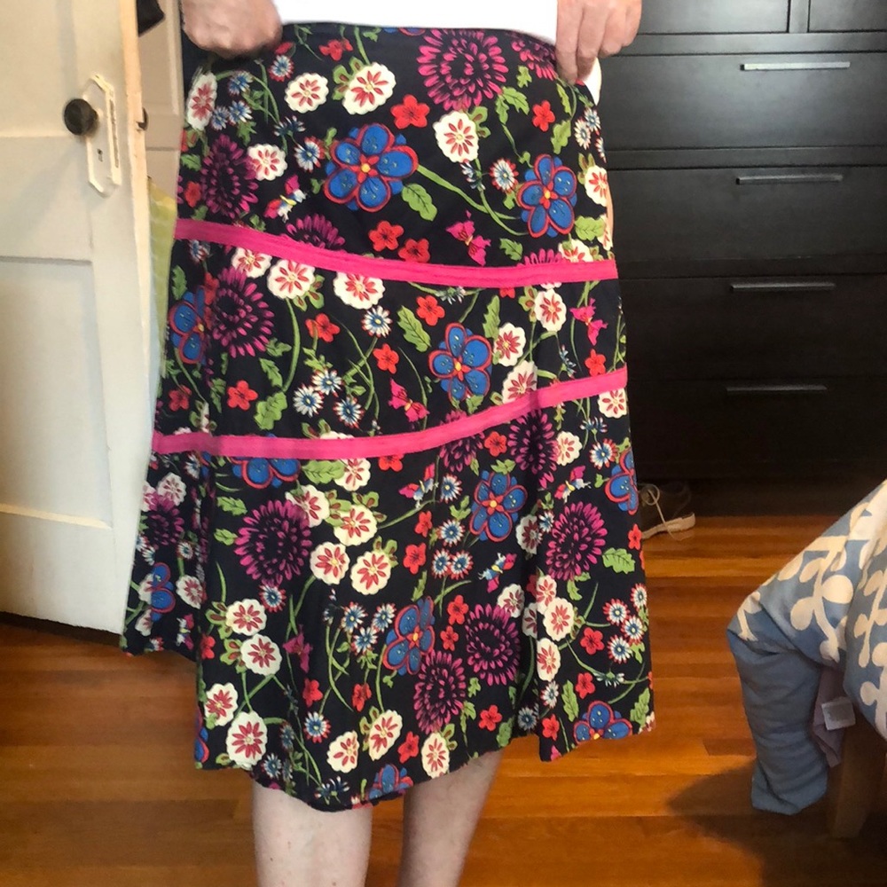 Flowered skirt